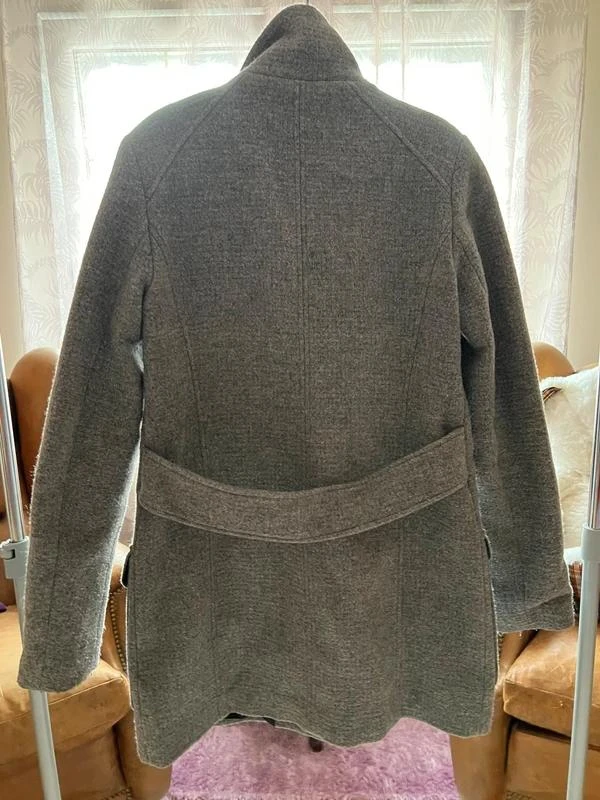Chaqueta gris Zara con cuello alto – photo 2